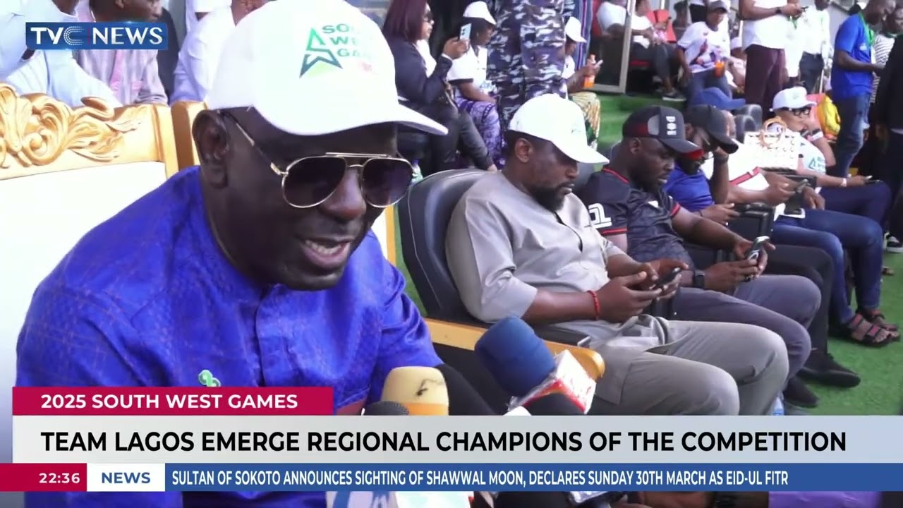 Team Lagos Emerge Regional Champions Of The 2025 South West Game