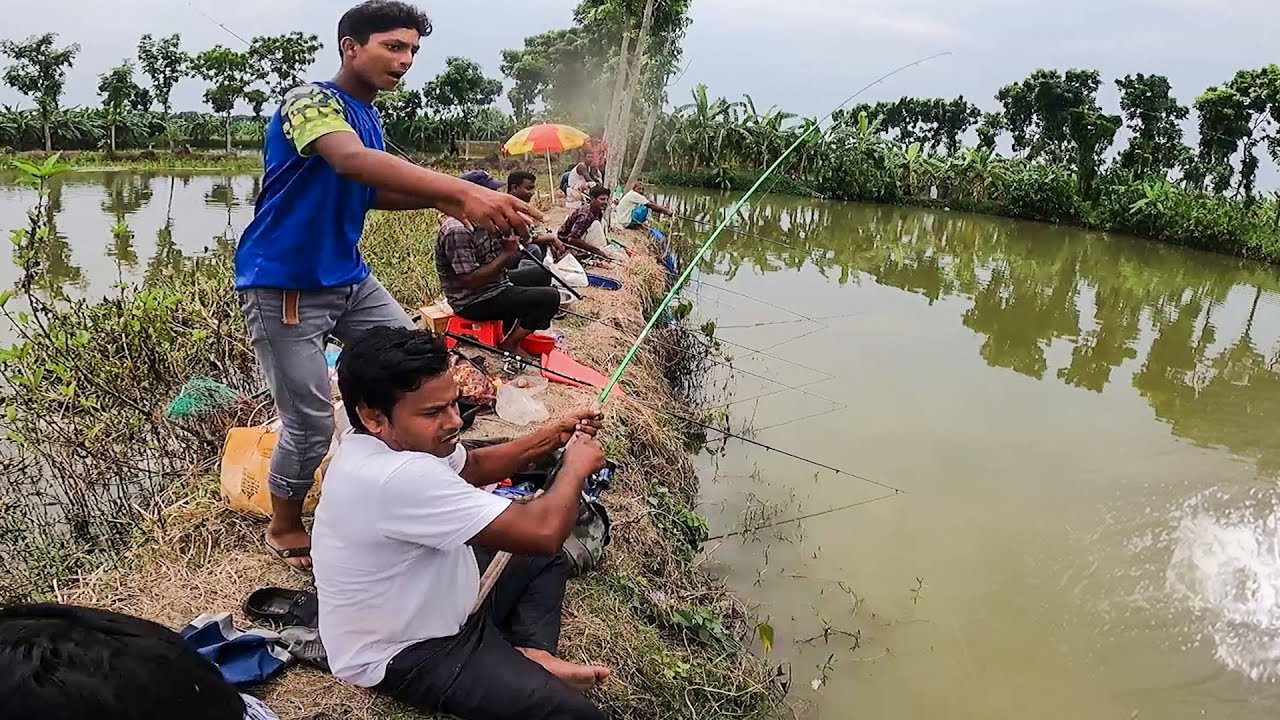 ১২শ টাকার টিকিটে কাতলা মাছ ধরলাম | Catla Fishing
