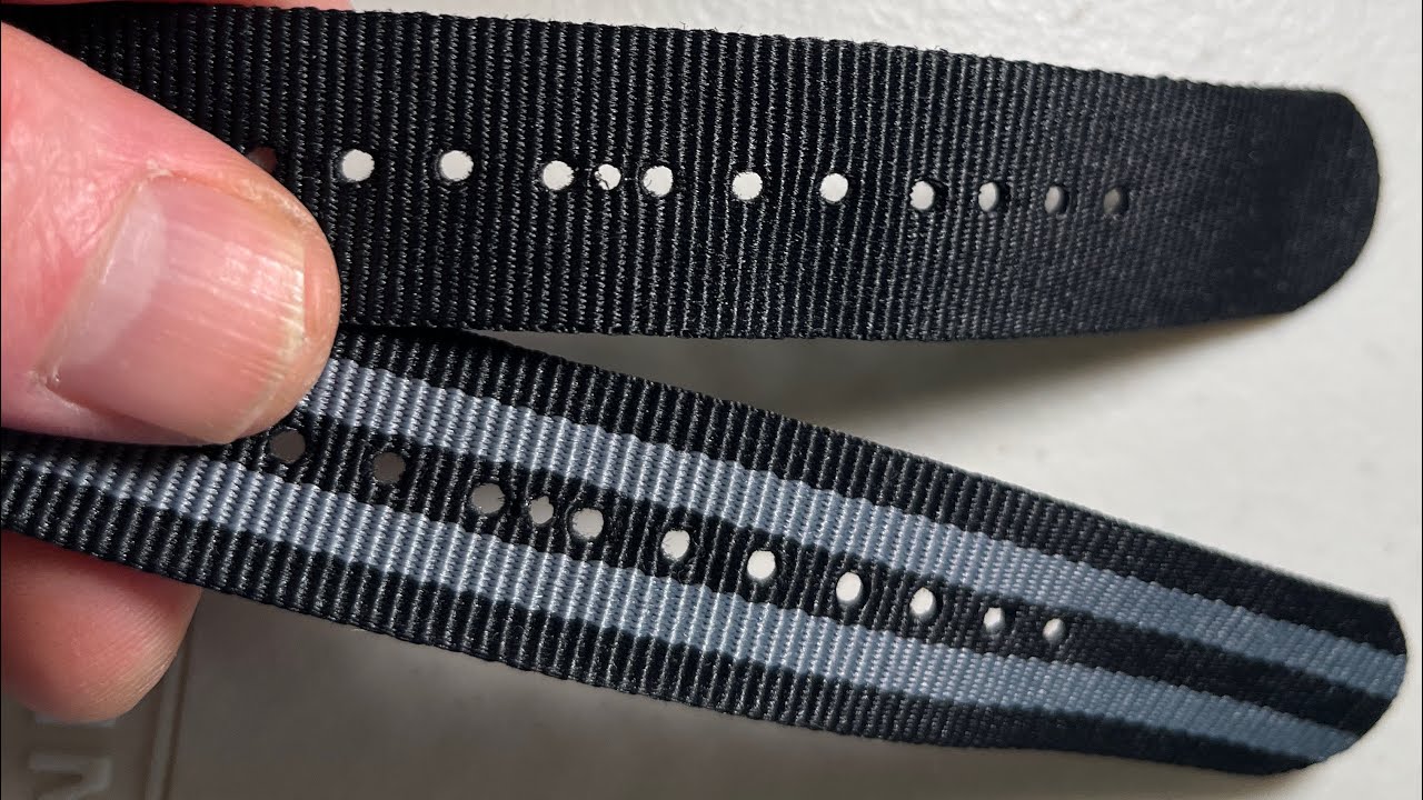 Best DIY way to add a hole in a NATO strap!