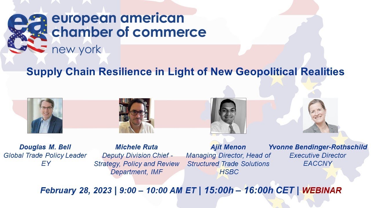 Supply Chain Resilience in Light of New Geopolitical Realities