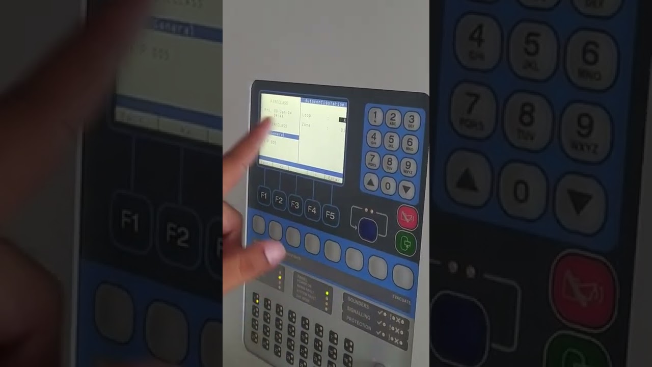 tyco fire class panel auto configuration
