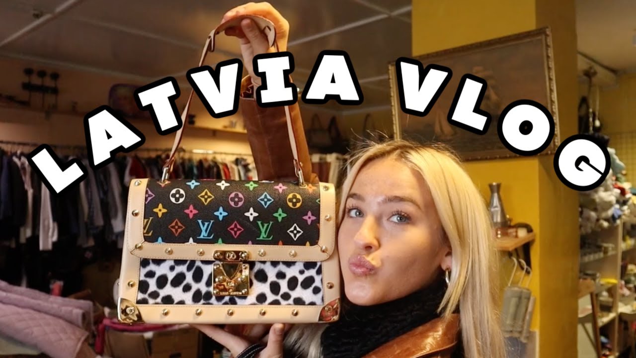 Latvia vlog ♡ THRIFTING, My teammate owns a thrift store, Staying Safe ♡