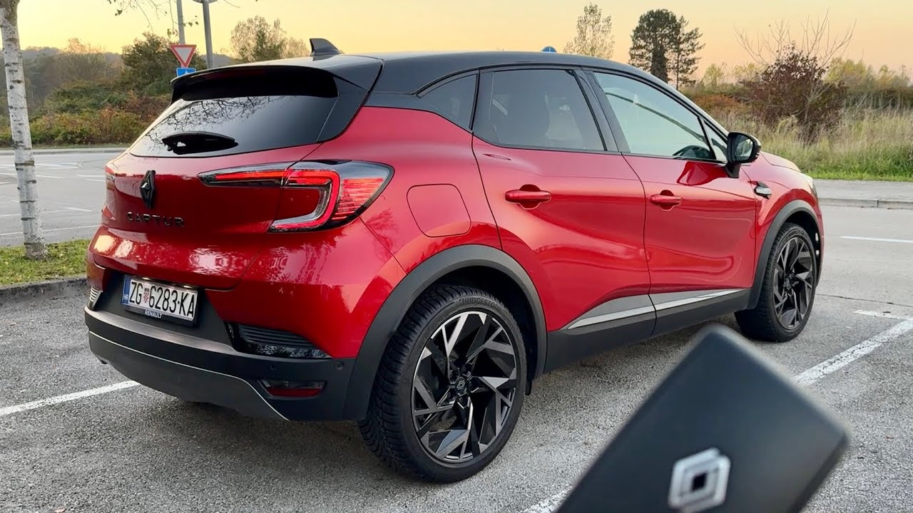 RENAULT CAPTUR ESPRIT ALPINE 2025 (FACELIFT) - SUNSET POV test drive  (160 mild hybrid)