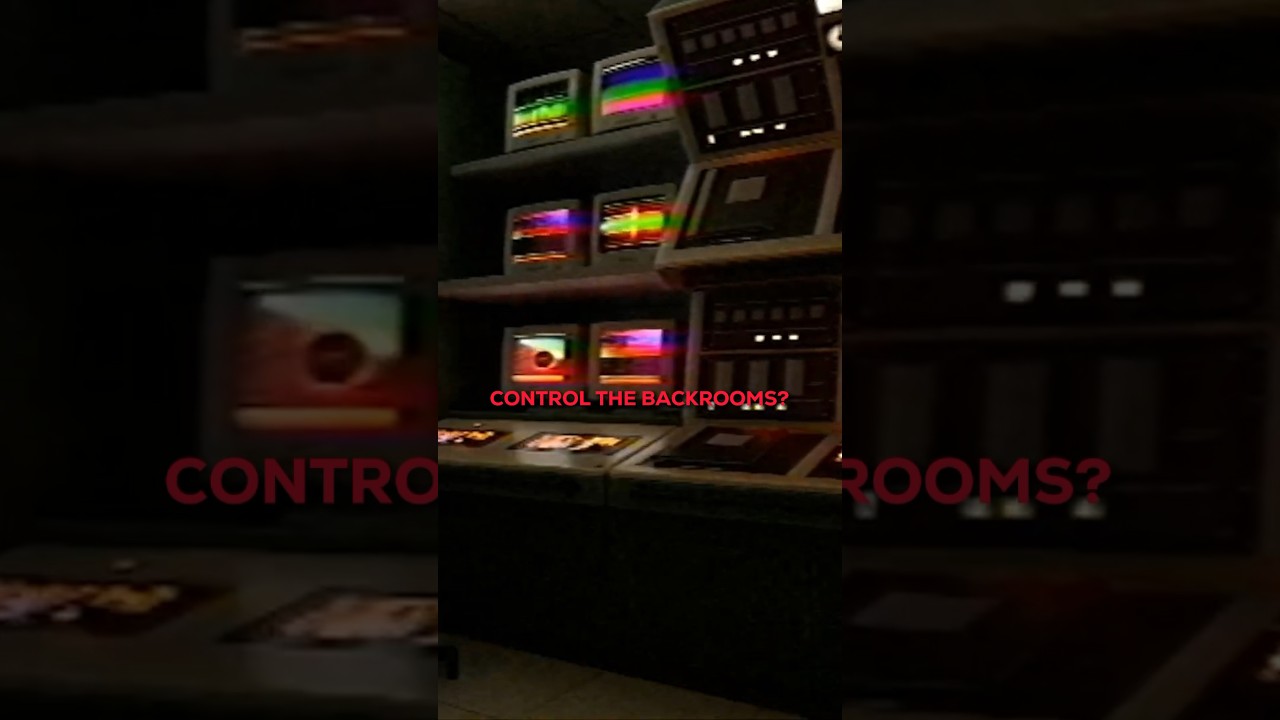 ☁️WHO CONTROL the BACKROOMS?🚪🔑(The CONTROL ROOM) #shorts #backrooms #creepypasta