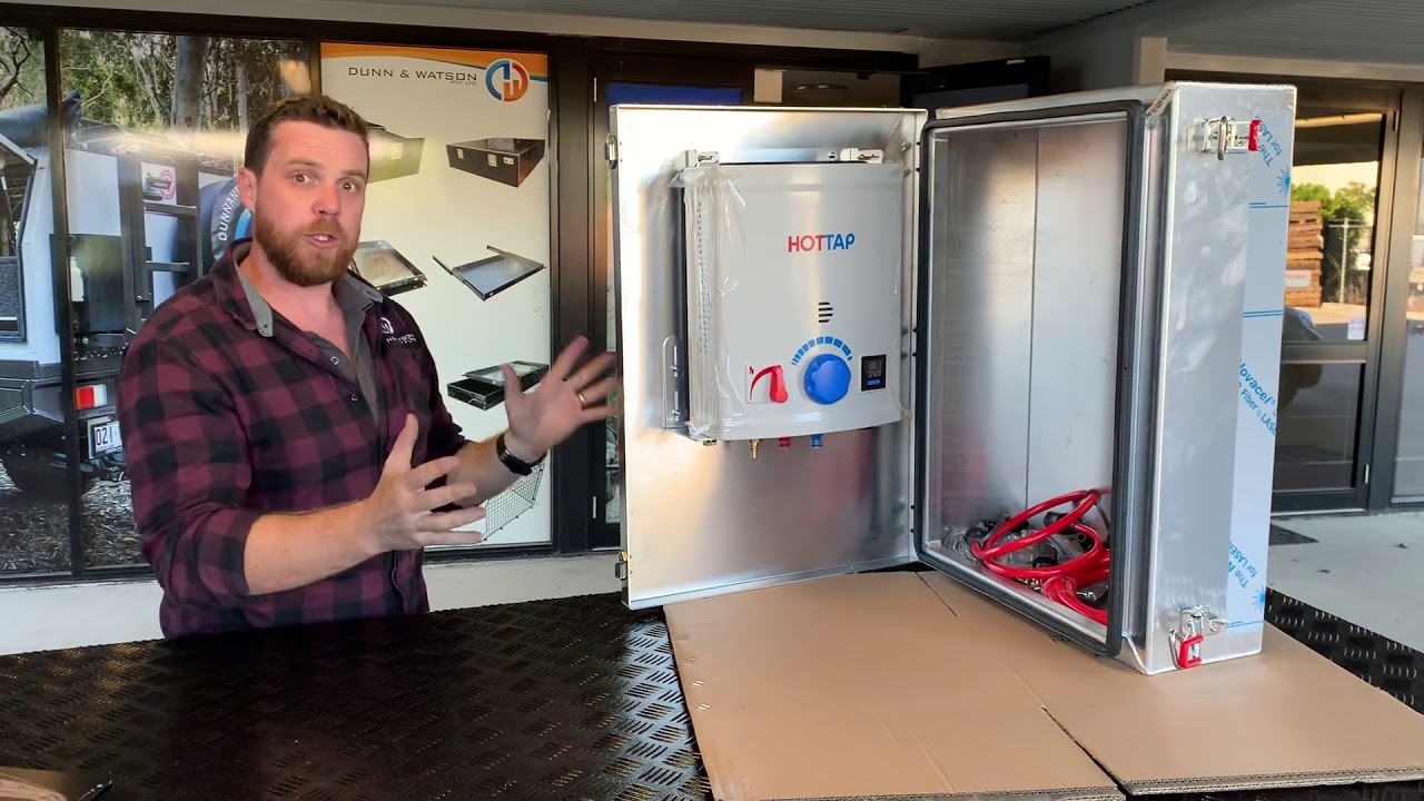Dunn & Watson - Portable Shower Hot Water Heater Box