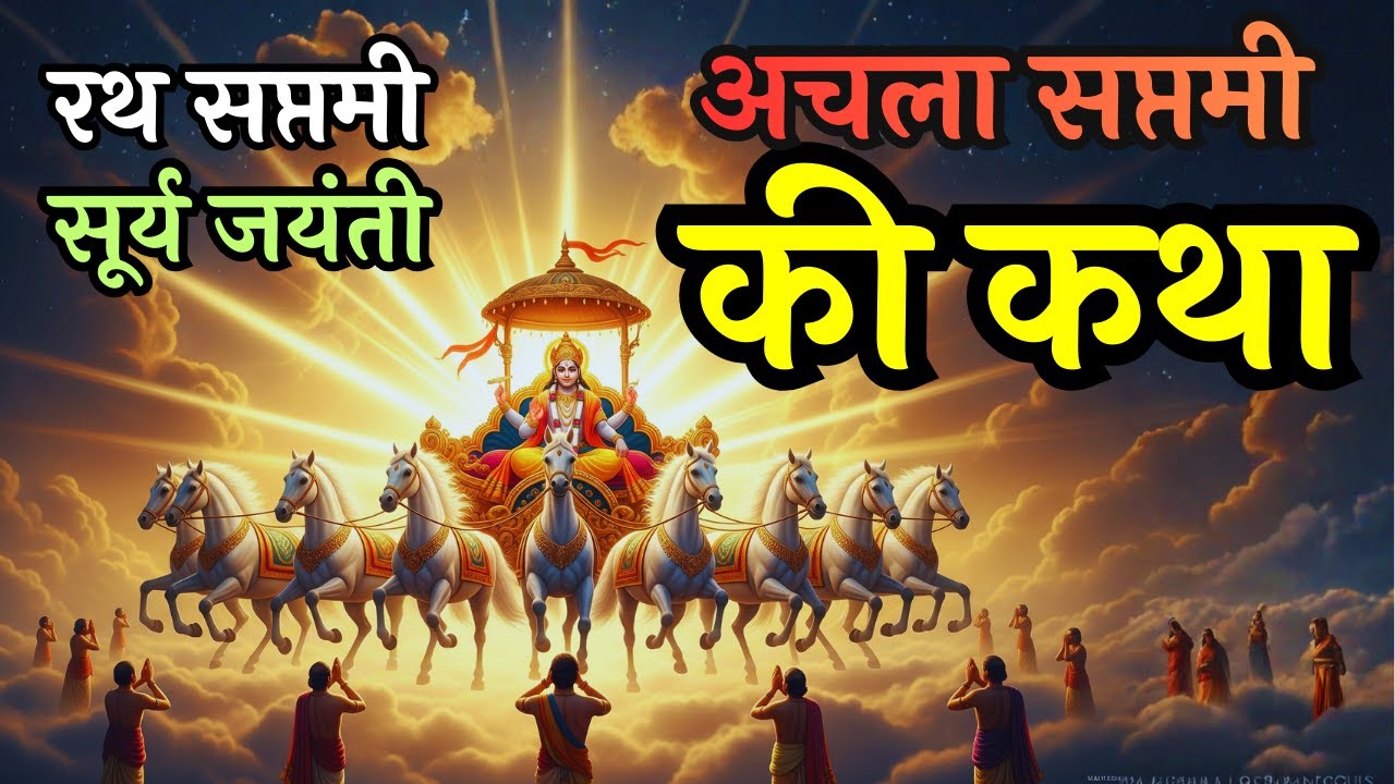 अचला सप्तमी की व्रत कथा | रथ सप्तमी | सूर्य जयंती | Achla Saptami Katha | Dharmik Katha #vratkatha