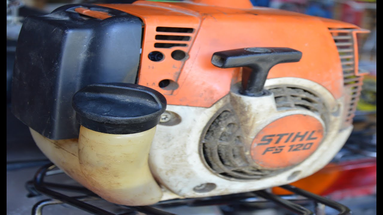 Тример STIHL FS 120 Газує!