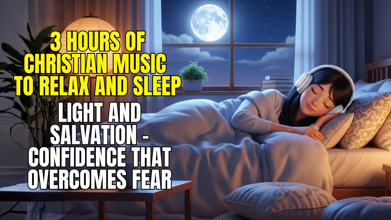 3 HOURS OF CHRISTIAN MUSIC - Light and Salvation – Confidence That Overcomes Fear - Sleep Music