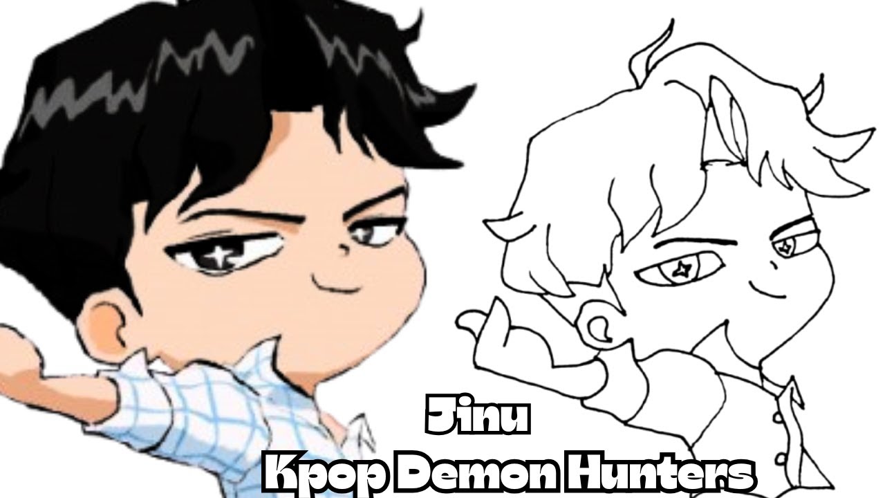 How to Draw Jinu | K-pop Demon Hunters 