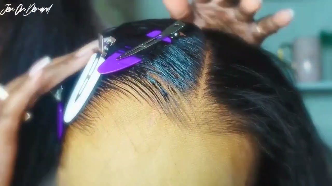 NEW 2n1 CRYSTAL Lace WETNWAVY Install Ft  Atina hair   YouTube 2