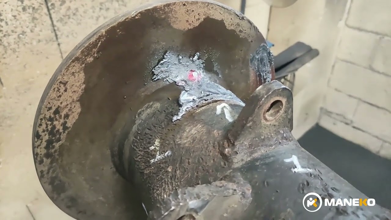 Equilibrage d'un rotor chez Maneko