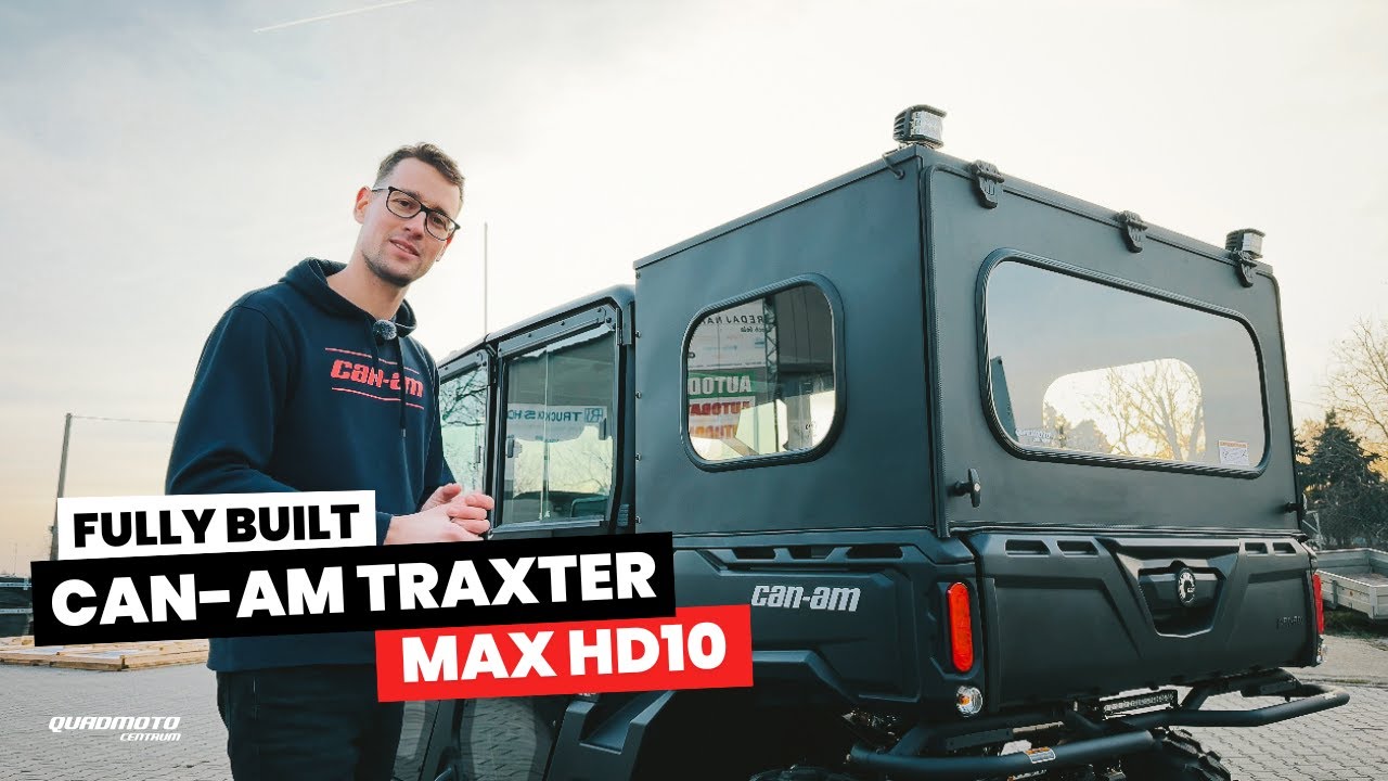 Can-Am Traxter MAX HD10 &ndash; Full Walkaround & Accessories Build