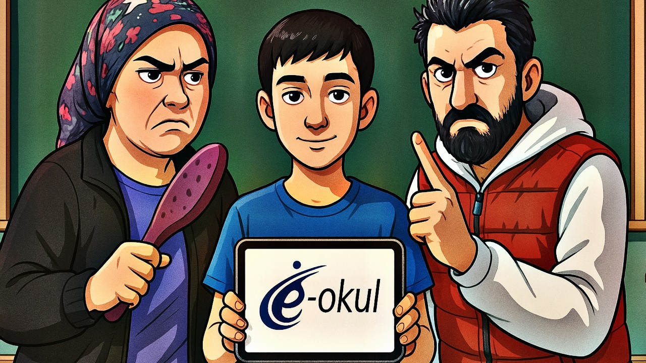 SUDE ‘ DEN GİZLE E - OKUL NOTLARI GÖSTERDİM POLATIN NOTUMU SUDENİN NOTLARI KARŞILAŞTIRDIK..!!!