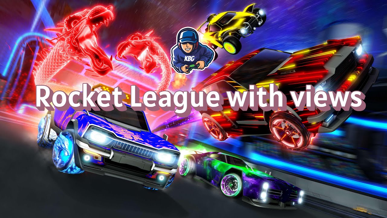 Rocket League with viewers and subscribers