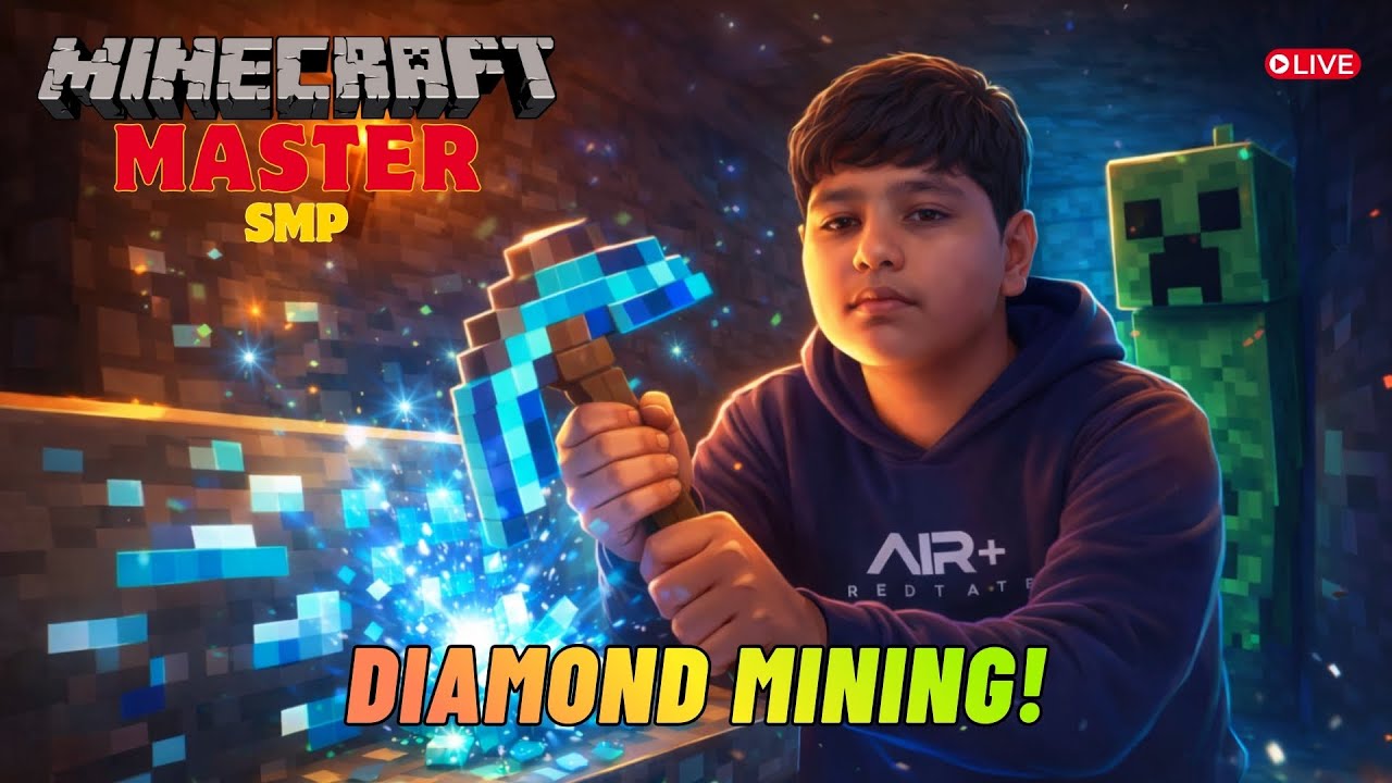 Diamond Mining In Master SMP! | Lifestyle Of SV