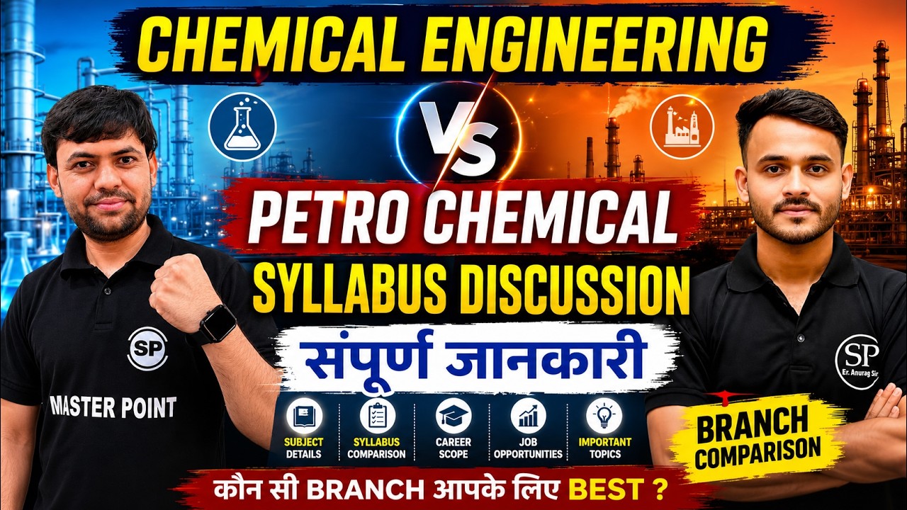 🔥CHEMICAL & PETRO CHEMICAL ENGINEERING 3RD SEMESTER || SYLLABUS DISCUSSION || BTEUP NEW SYLLABUS🎯|