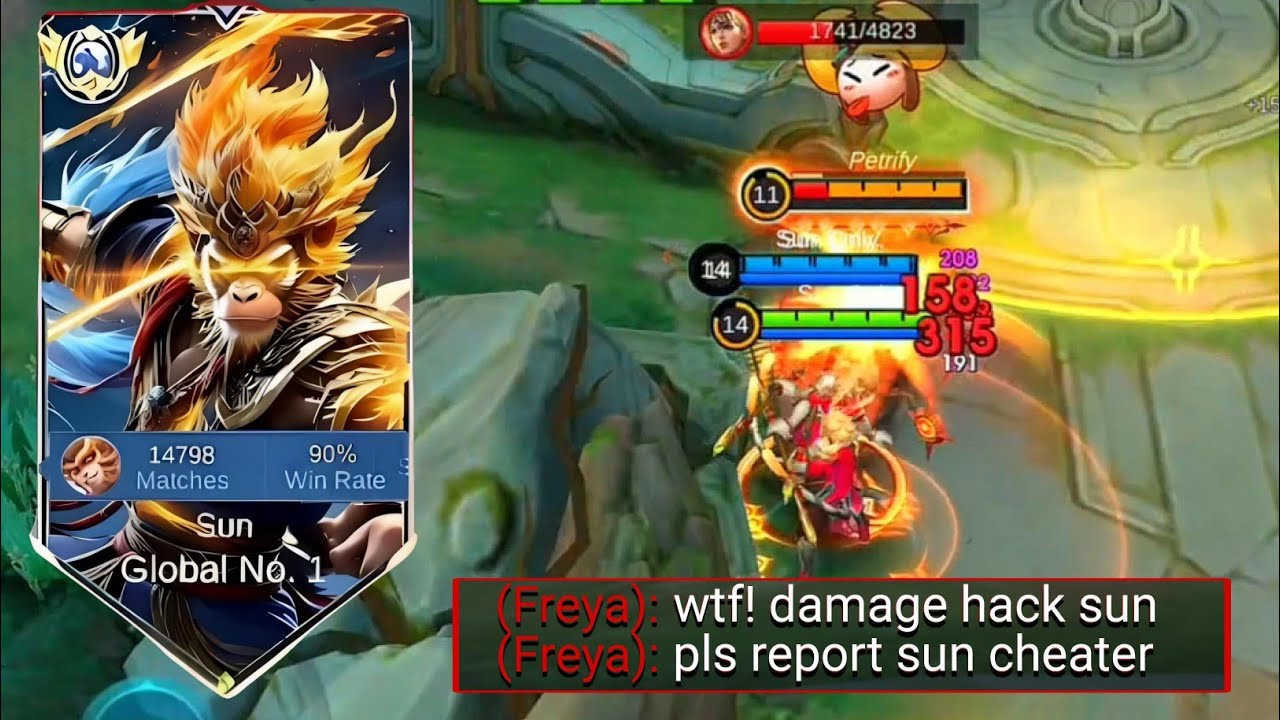GOODBYE FREYA LIFESTEAL🥱  YOUR UNLIMITED SKILL 2 CAN'T FEED ME WHAT YOU DO TO OTHER'S SUN USER?