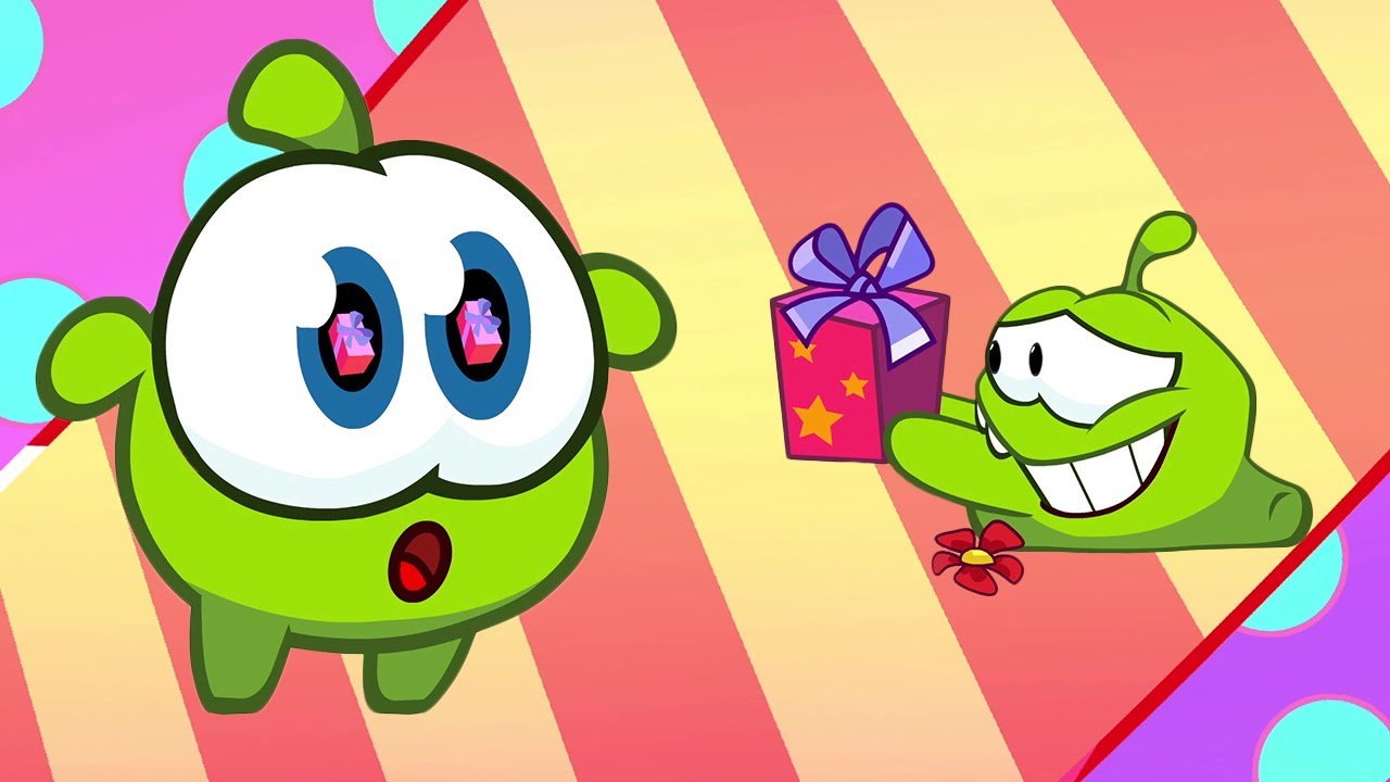 Pesta Ulang Tahun 🎊🎁 Cerita Om Nom 💚  Koleksi episode 💛 Super Toons TV Bahasa