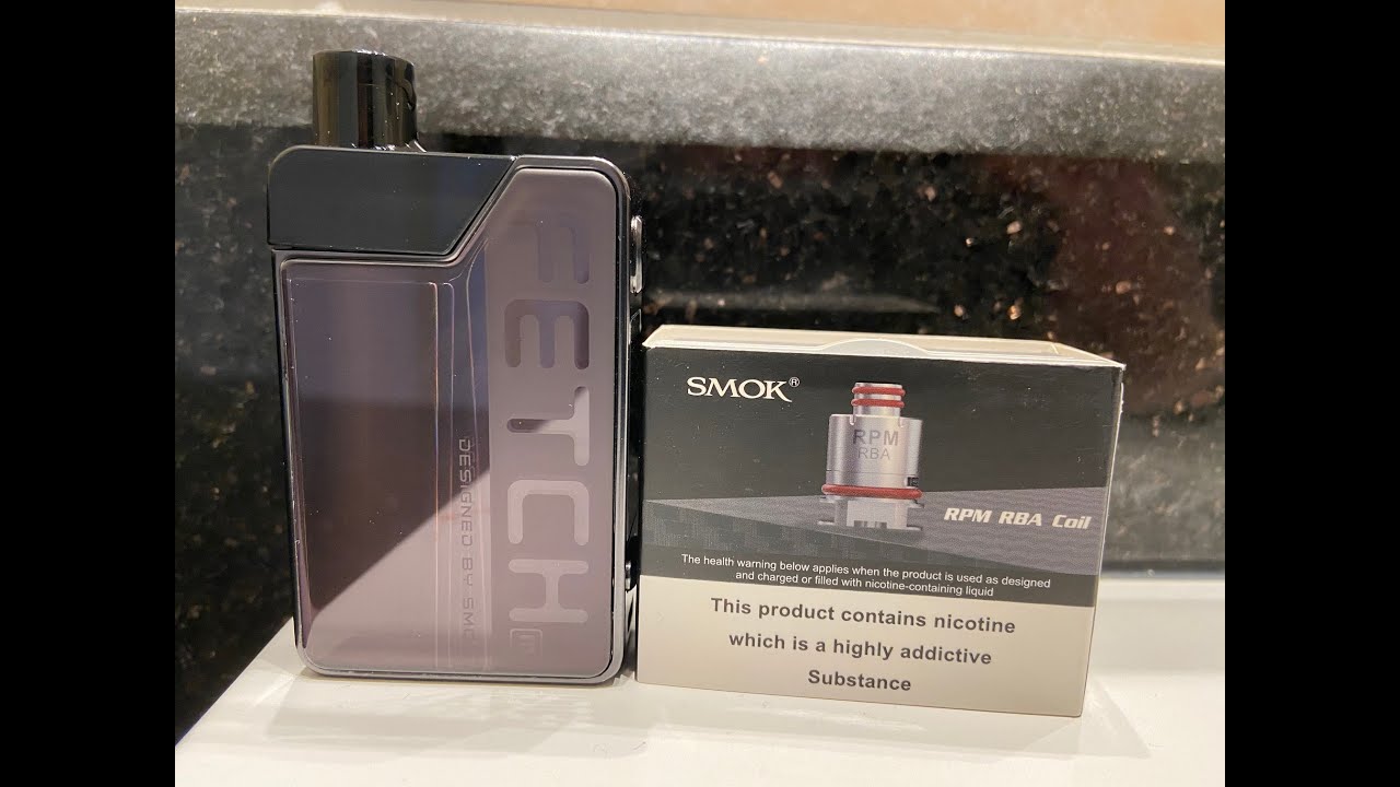 Smok Fetch Mini Pod kit with the RPM RBA Coil | is the flavour better