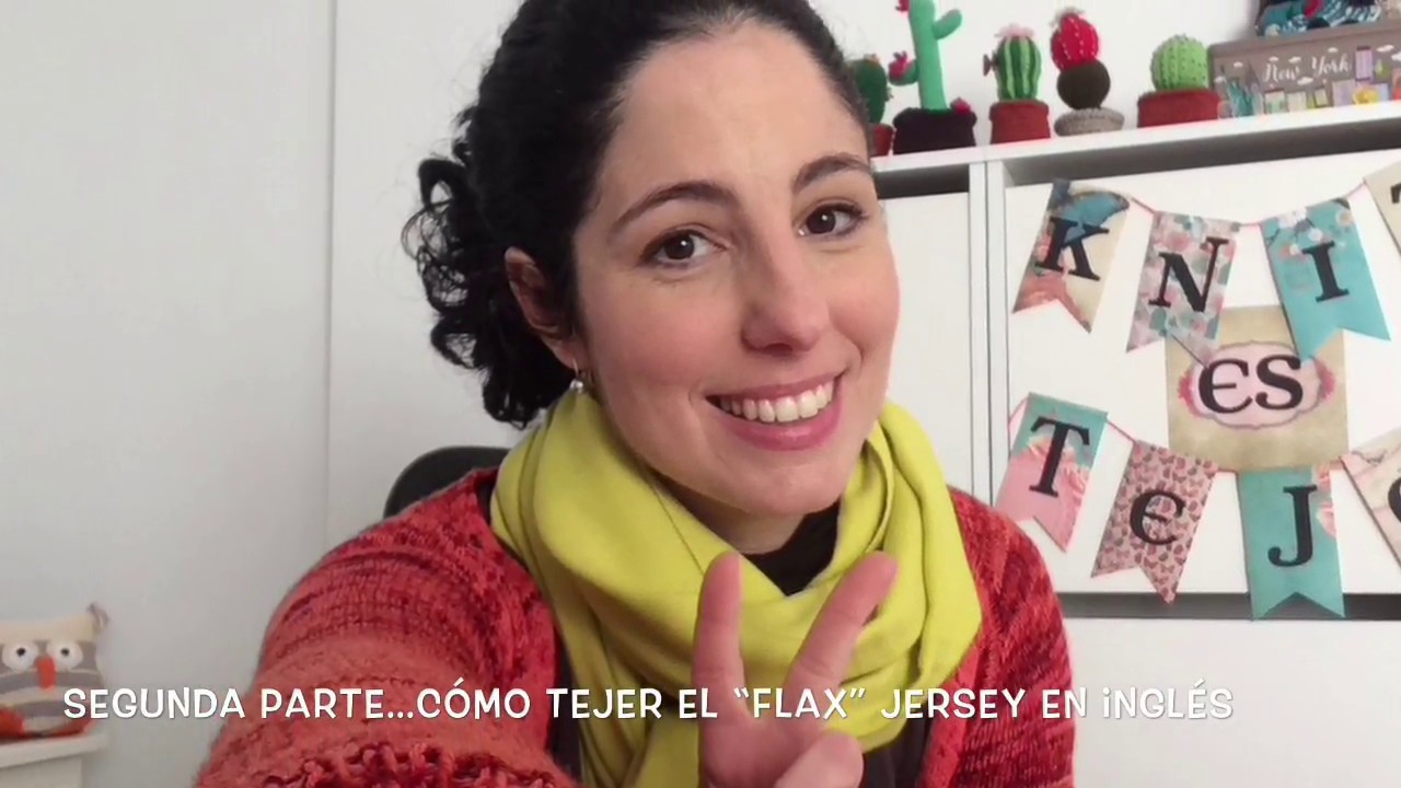 Segunda parte, cómo leer un patrón en inglés.Flax