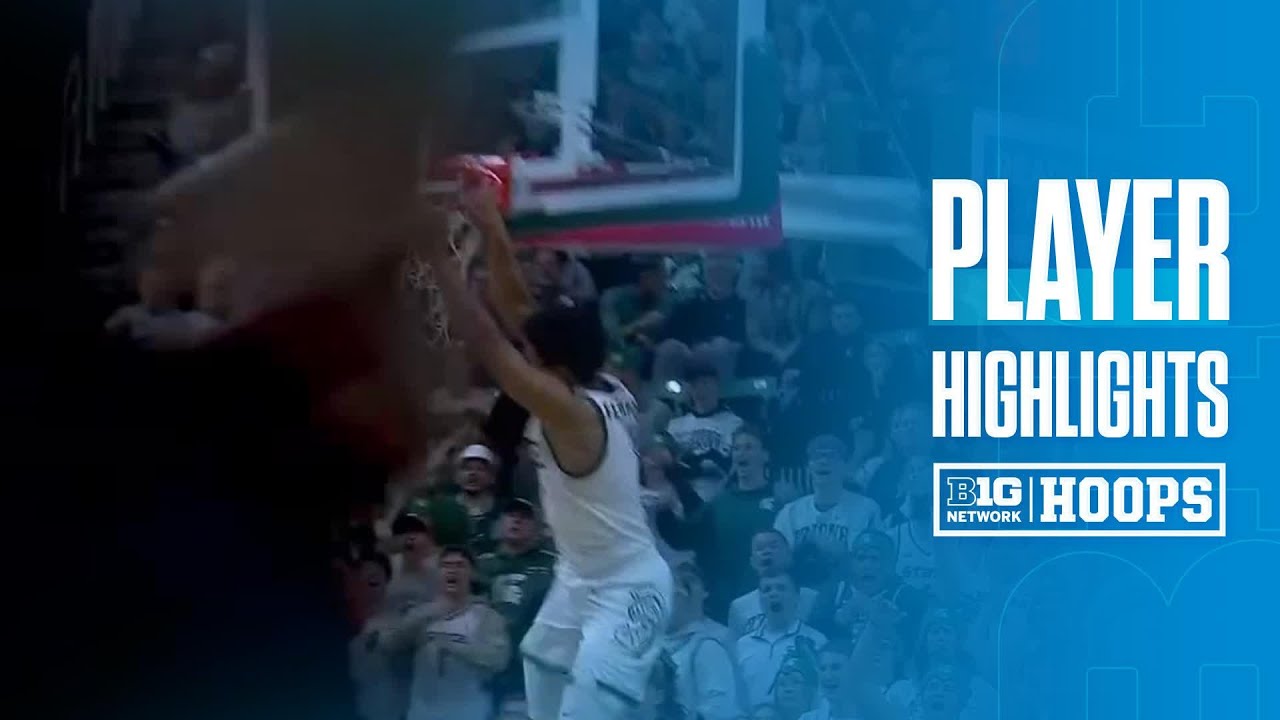 Jeremy Fears 23 PTS 10 AST DOUBLE-DOUBLE vs. Indiana | Michigan State Basketball | 01/13/2026