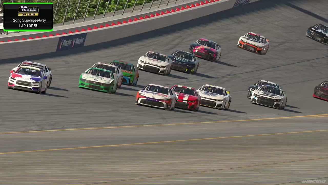 SnB exhibition race #3 at iRacing Superspeedway!