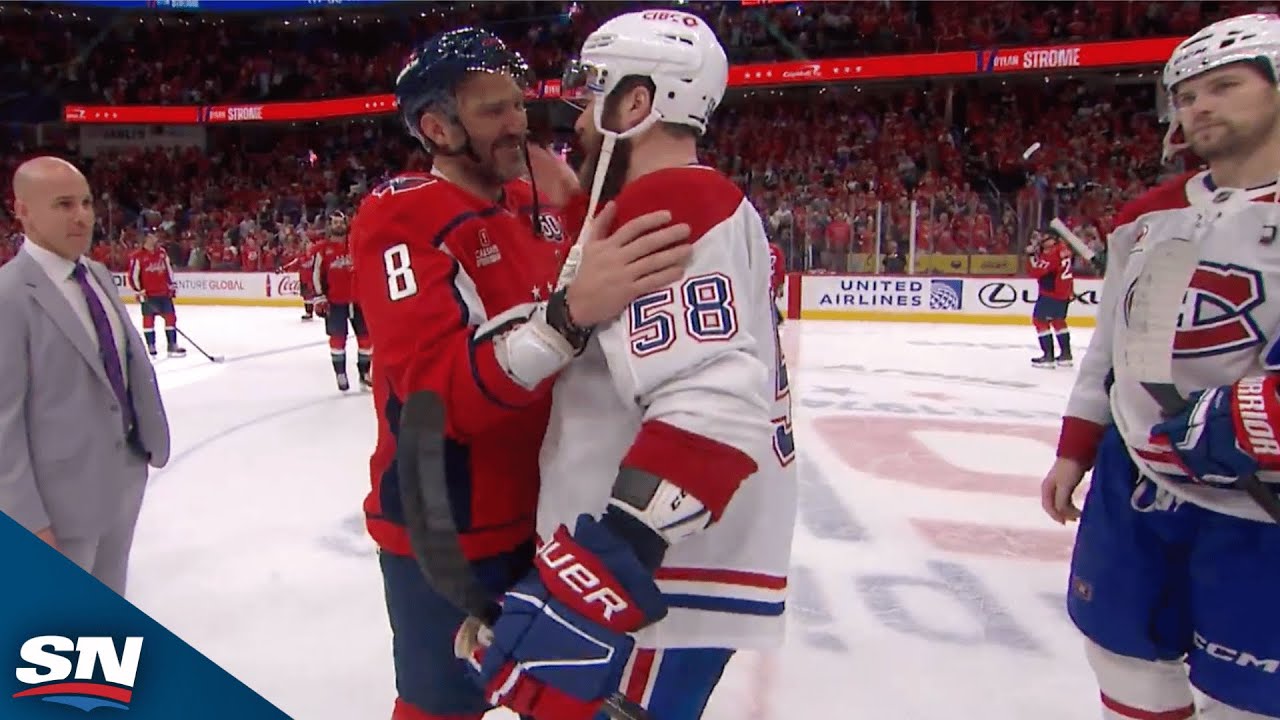 Canadiens And Capitals Exchange Handshakes After Five-Game Series