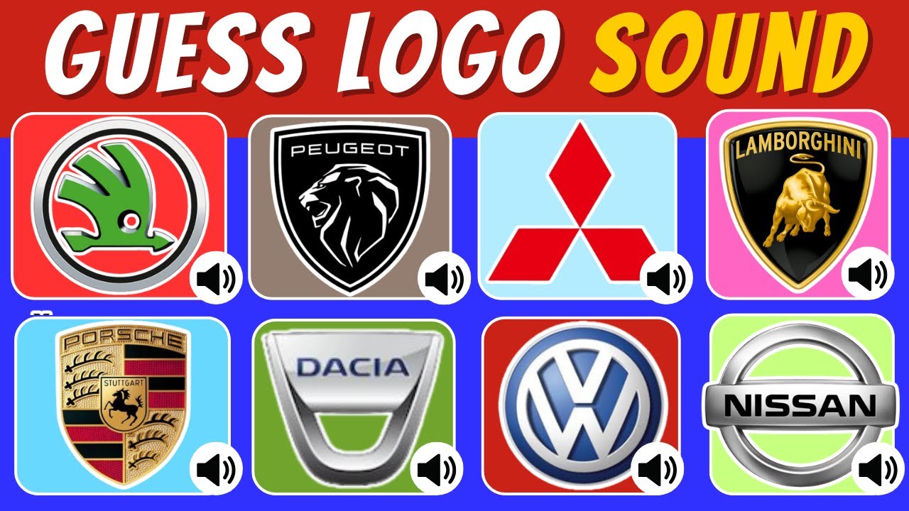 🔥 Can You Guess the Car Logo by Sound? 🚗🔊 (Tesla, BMW, Lamborghini!) | Logo Quiz 2025