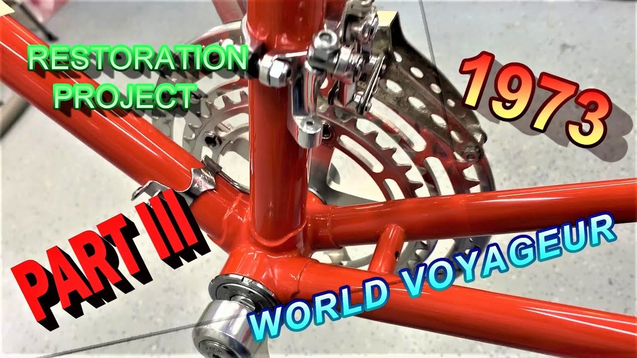 Part 3️⃣ 1973 SCHWINN WORLD VOYAGEUR RESTORATION (how to)
