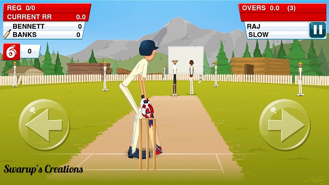 Stick Cricket 2 Game | Consecutive Sixes Level | Back To Back Sixes