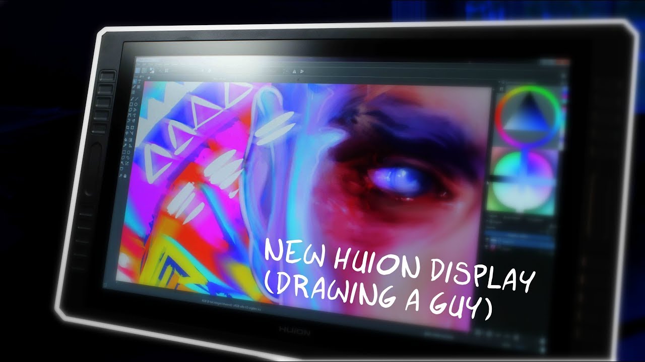 HUION KAMVAS GT-221 PRO REVIEW