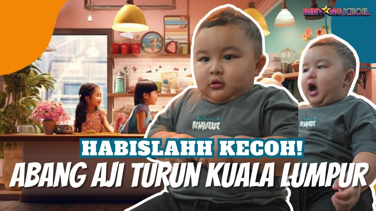 Bang Aji Buat Kecoh Dekat Studio Bintang Kecil  | SI CILIK TRENDING | BINTANG KECIL