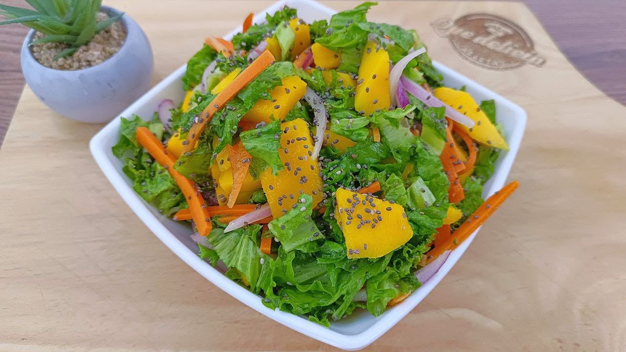 🥗 Esta 👆 es la mejor ensalada del mundo. ¡Fácil, saludable y deliciosa! 🤤