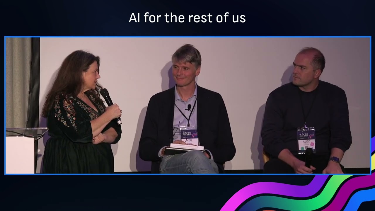 Panel AI Transparency, Law and Policy | Amanda Brock, Alex Housley, Prof Neil Lawrence