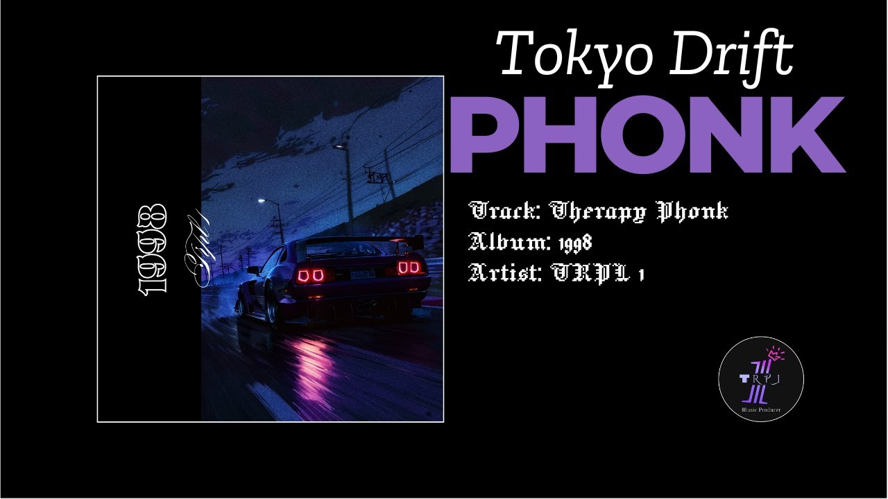 TRPL 1 - Therapy Phonk [1998] (Official Visualizer) | Tokyo Drift Phonk