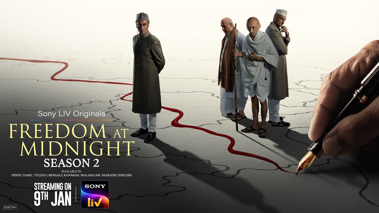 Freedom At Midnight | S2 | Nikkhil Advani, Sidhant Gupta, Arif Zakaria, Chirag, Rajendra | 9th Jan