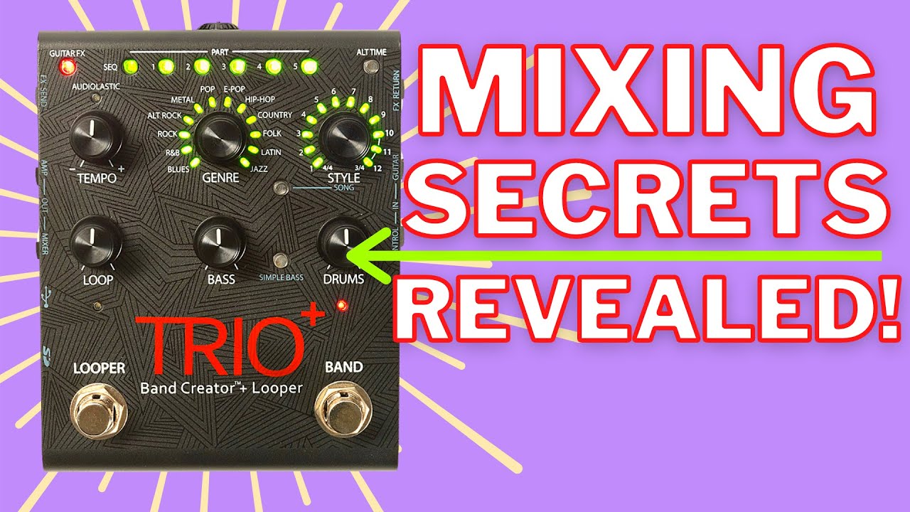 Digitech Trio Plus Mixer Out Power Mixing Tips!