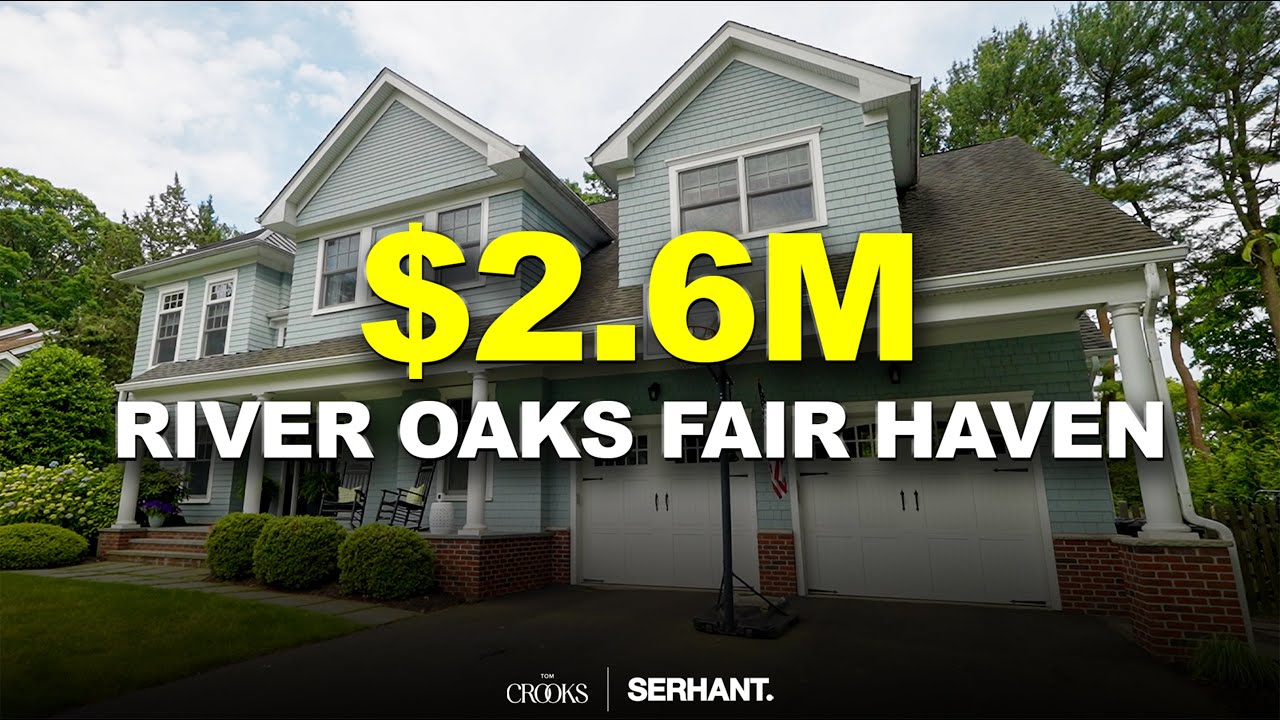 New Shore Colonial in River Oaks of Fair Haven | 74 Linden Dr | Tom Crooks SERHANT | Just Listed