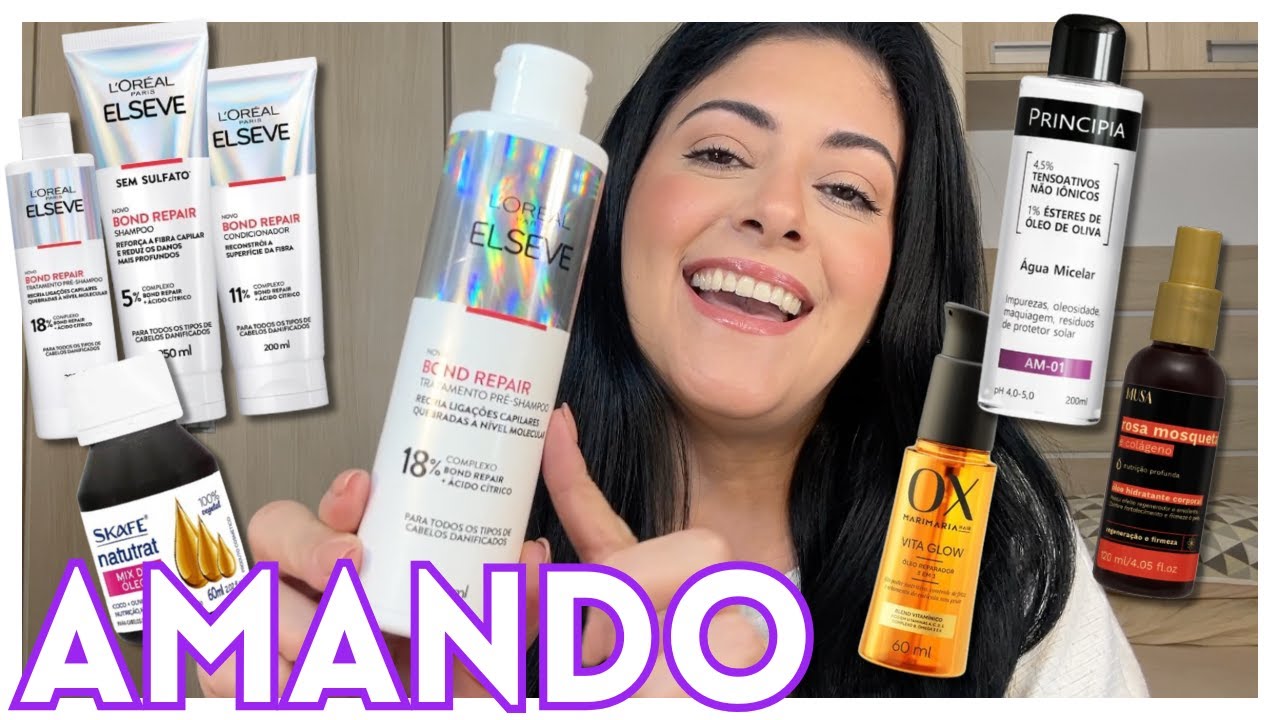 Favoritos do Mês | Setembro 2025: Elseve Bond Repair, Óleo OX Mari Maria, Óleo Skafe, Principia!