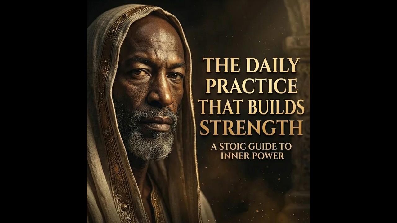 The Daily Practice That Builds Inner Strength  Stoic Motivation