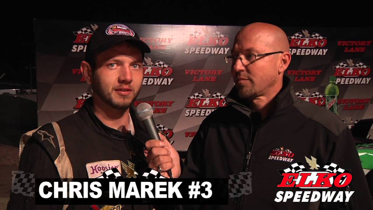 Elko Speedway 2014 MN Big 8s Division Champion Chris Marek