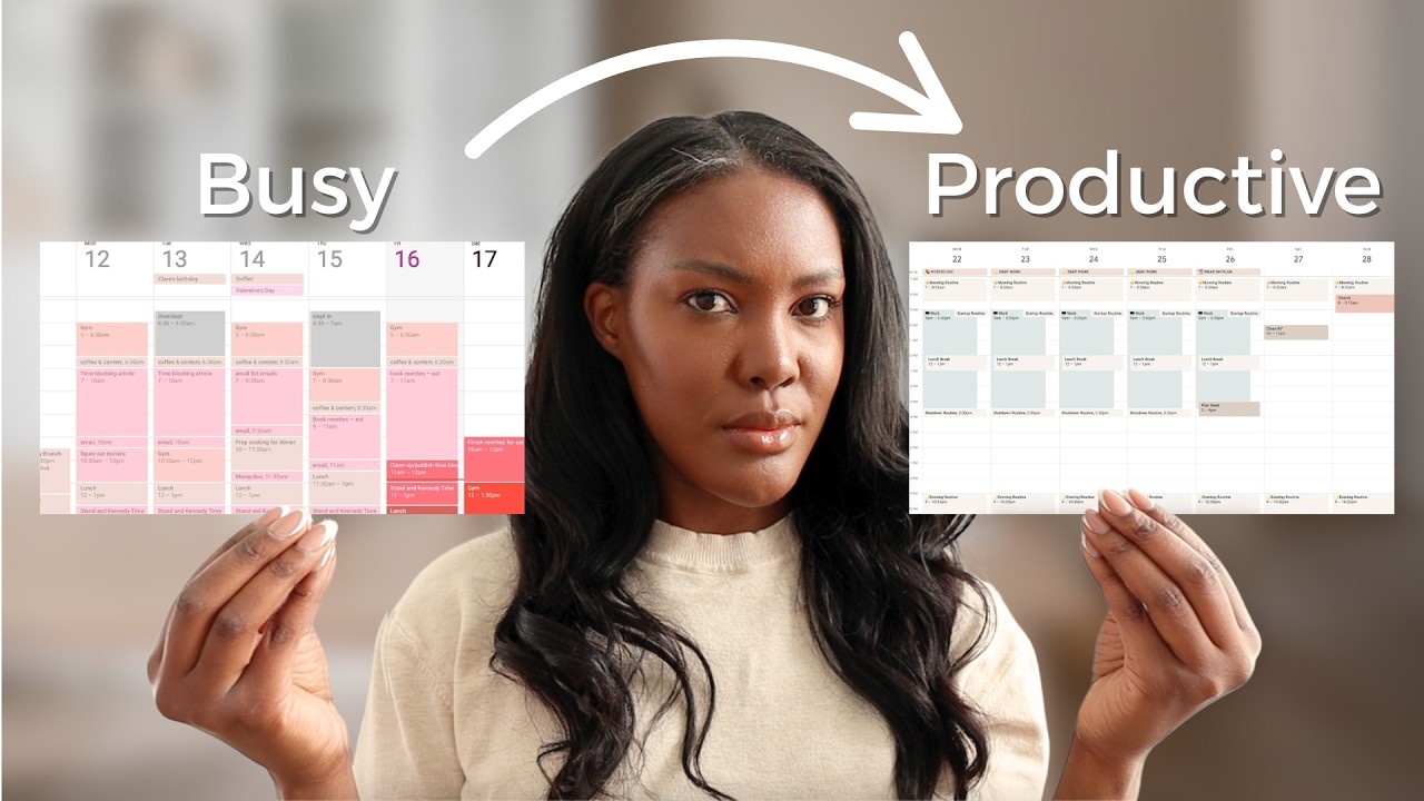 How I Organize My Calendar for Life & Business 🗓️&nbsp;Systems, Batching, Productivity