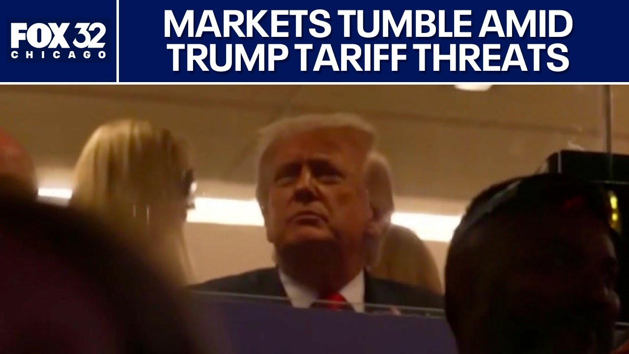 Markets tumble as Trump tariff threats spark global economic jitters