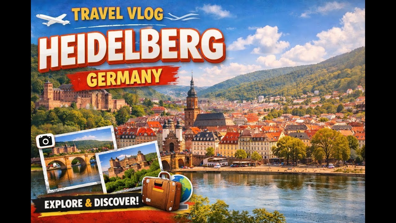 Exploring Heidelberg 🇩🇪 | Magical Christmas Markets & Old Town 2025 | Stories By Asad.