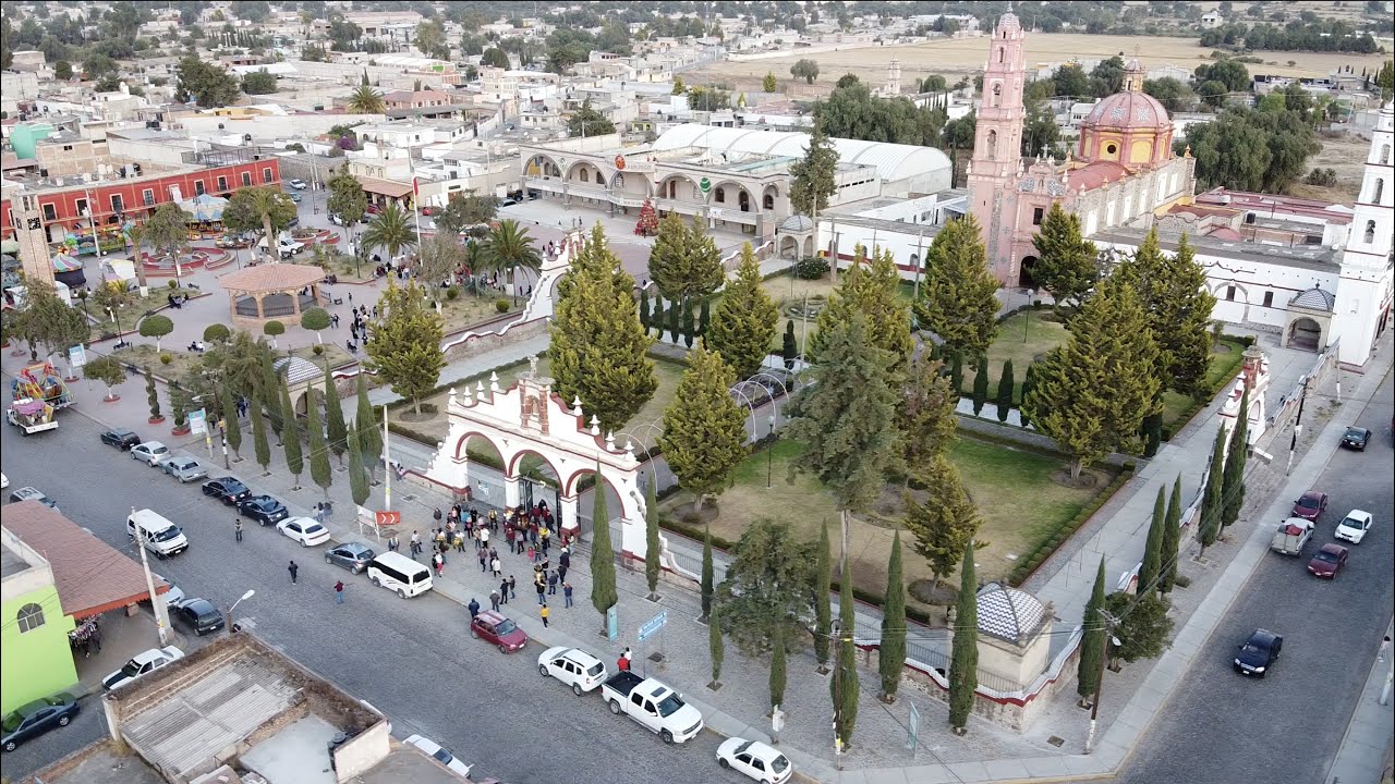 Axapusco, México: Pueblo con encanto - 4K Drone Video