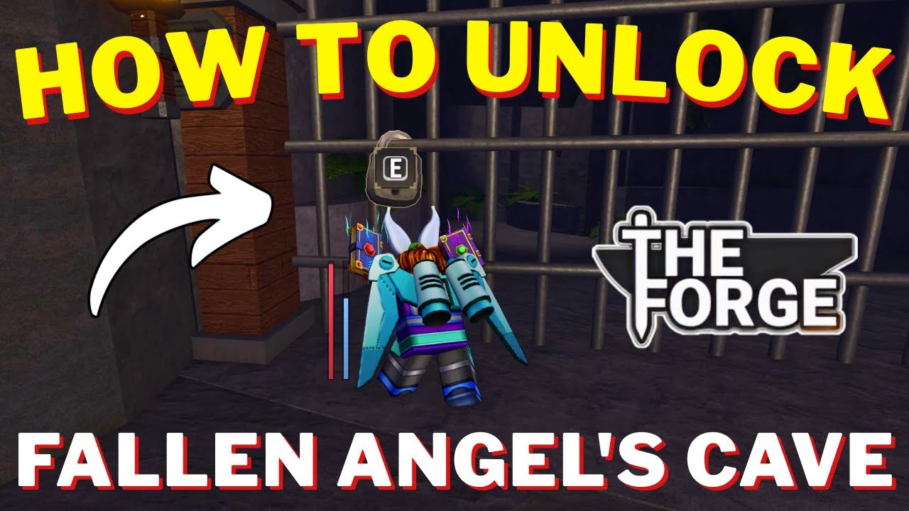How To Unlock Fallen Angel's Cave in The Forge | Fallen Angel's Cave Location | Roblox