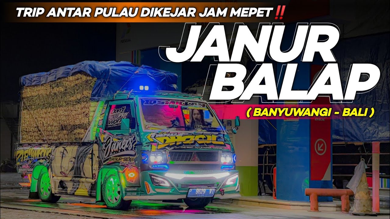 Konvoi‼️Trip L300 antar pulau dikejar jam fan4s🔥 (Janur balap Banyuwangi)