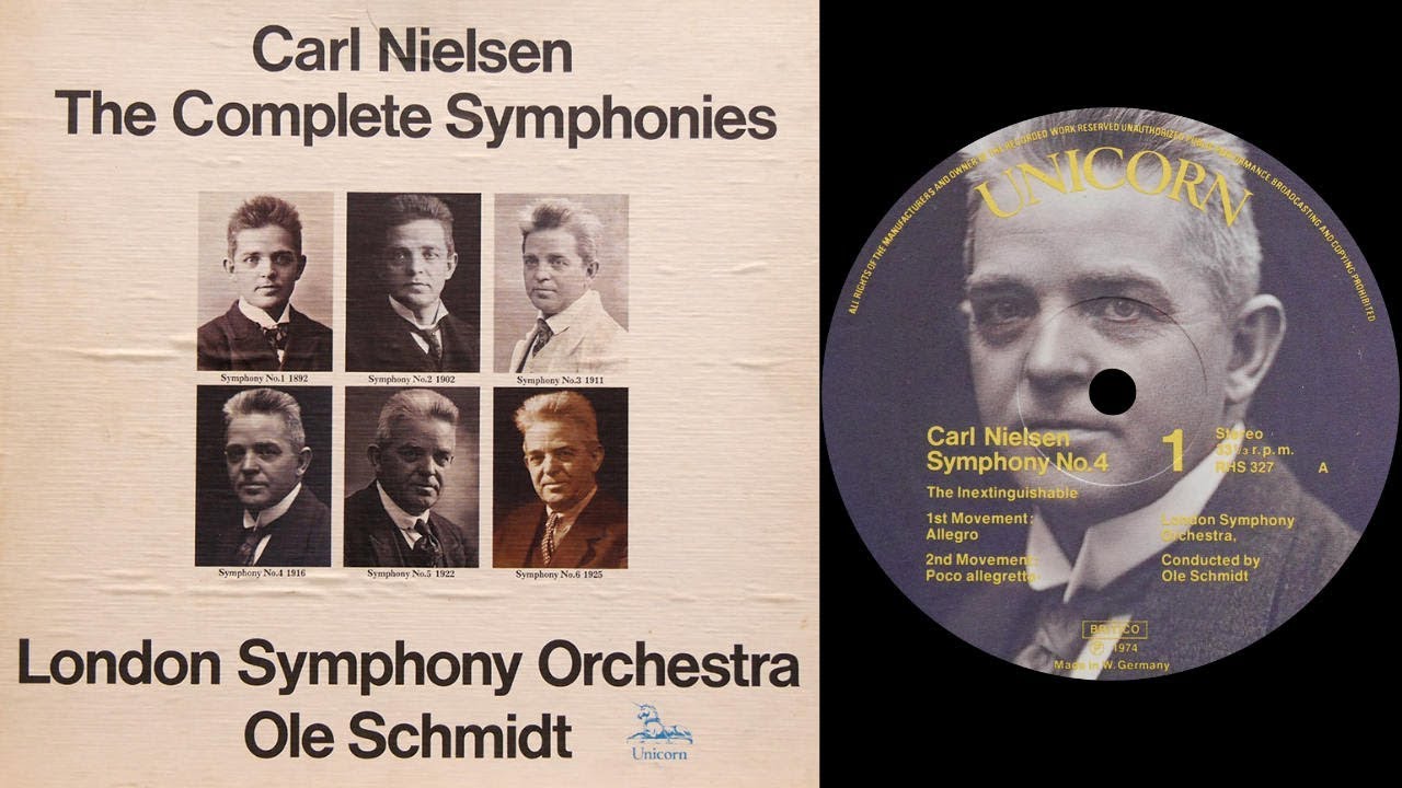 Nielsen - Symphony No.4 (Schmidt) (#vinyl: Ortofon SPU, PTP Solid12 (Lenco), Graham Slee Accession)