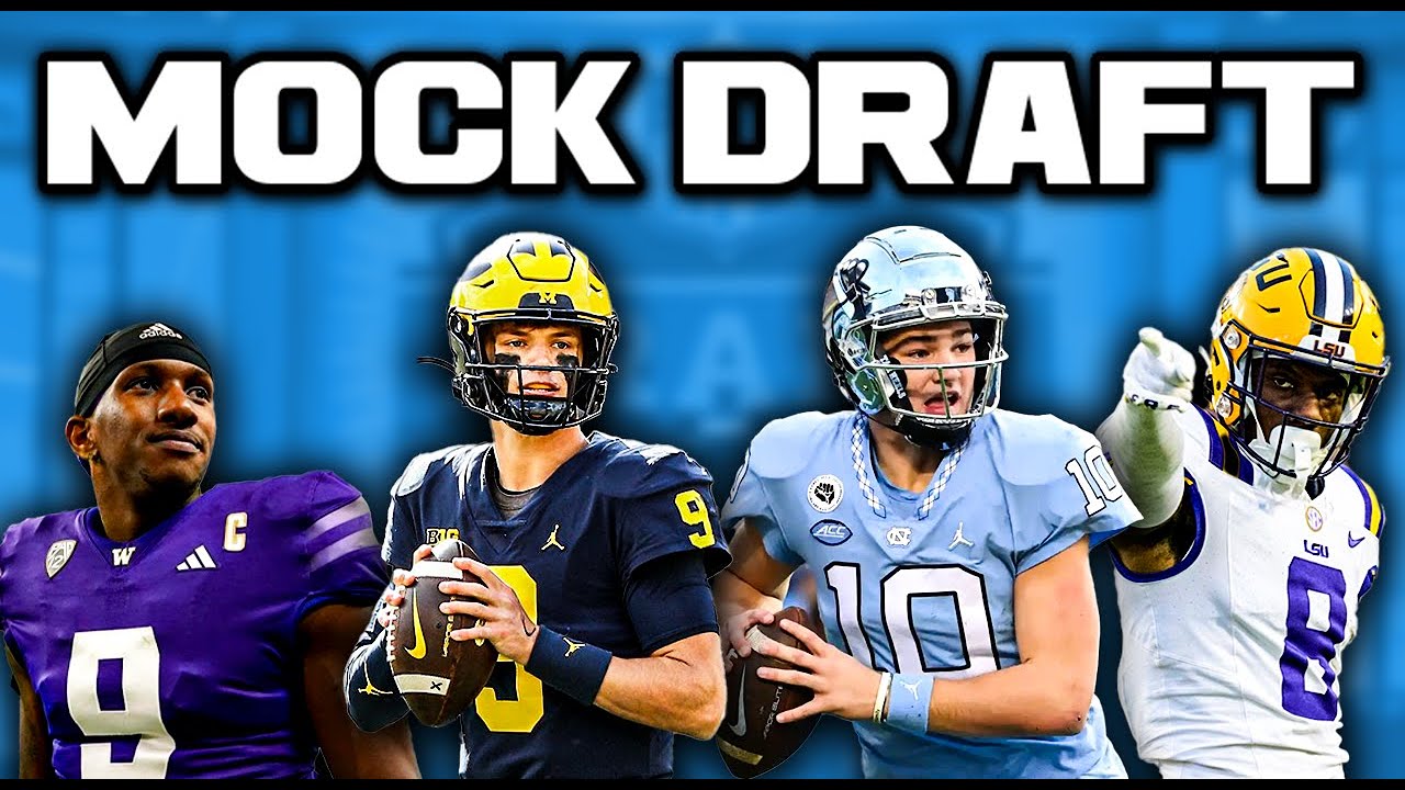 NFL Mock Draft With Trades  + Q&A At End Of Mock