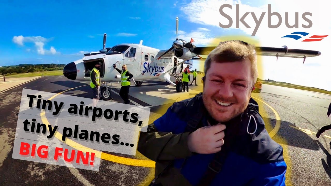 Would YOU fly this tiny aircraft??? SKYBUS trip to the WONDERFUL Isles of Scilly! 🏴󠁧󠁢󠁥󠁮󠁧󠁿 🏝